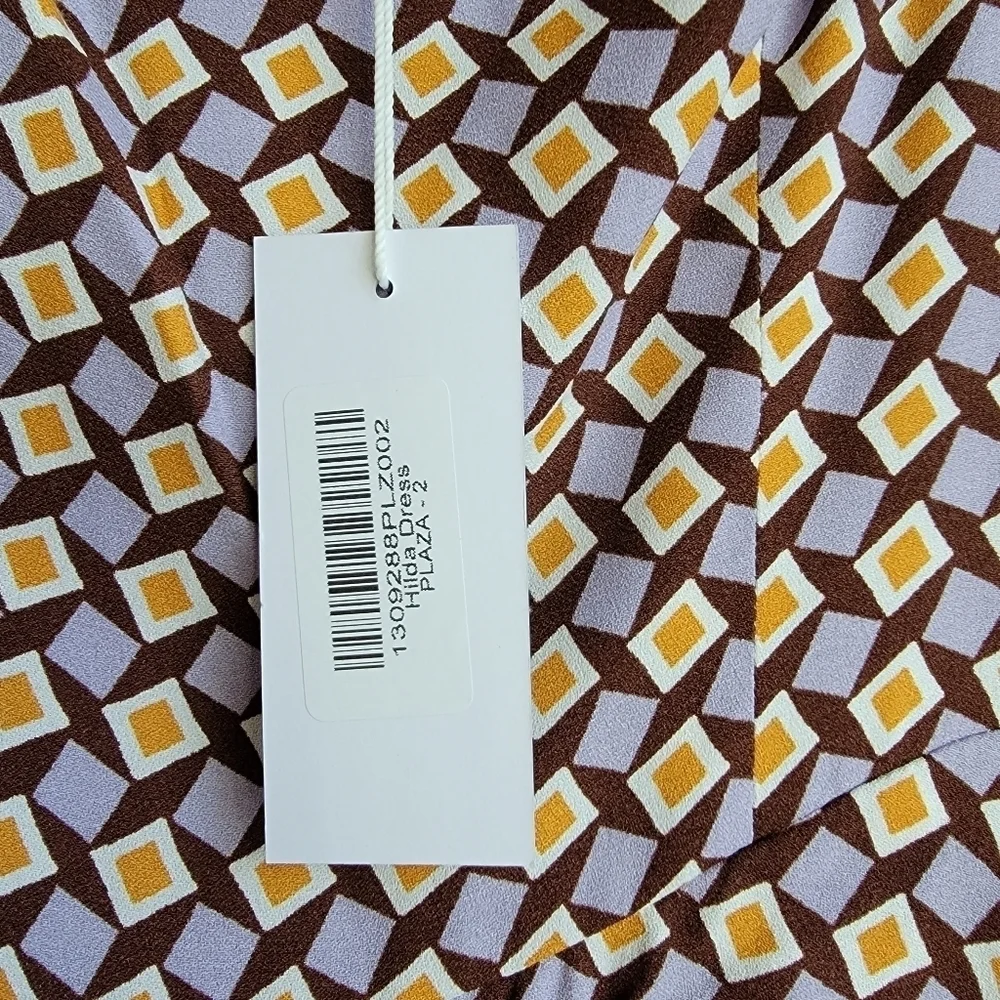Reformation Hilda Dress in Plaza size 2 NWT